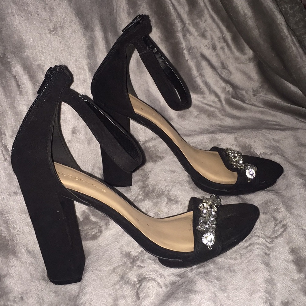 Jeweled Heels